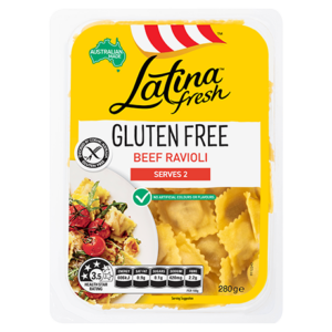 Gluten Free Beef Ravioli 280g