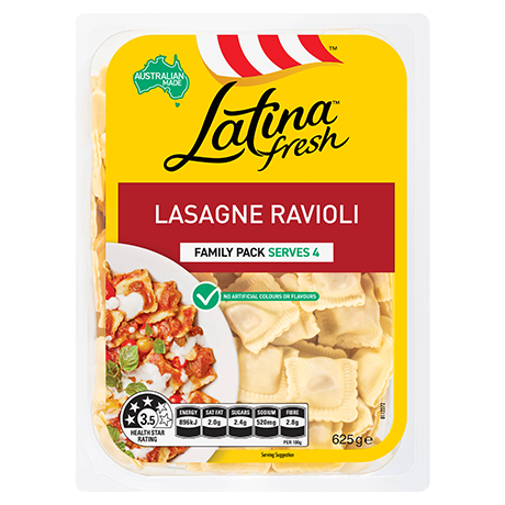 Lasagne Ravioli 625g